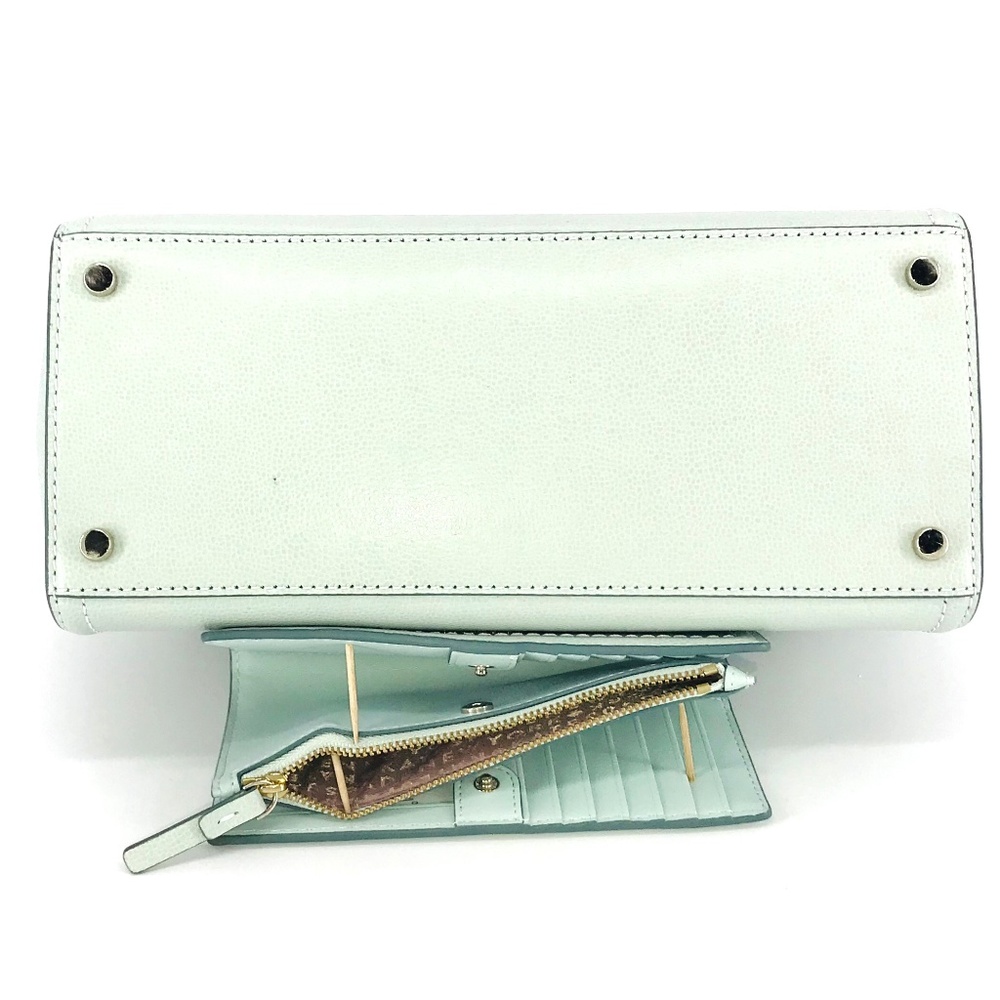 2PCS Kate Spade Small Geraldine Satchel Wallet Set - Picture 5 of 8